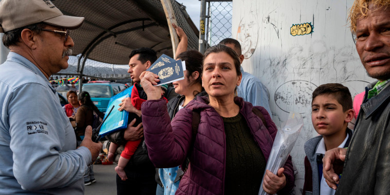 Image: Venezuelan migrants Mexico