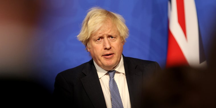 Boris Johnson Leads Coronavirus Press Conference