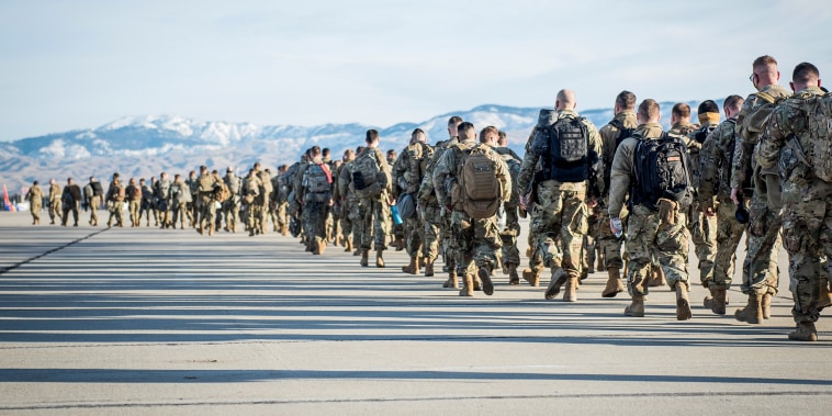 Idaho National Guard deploys to assist presidental inauguration