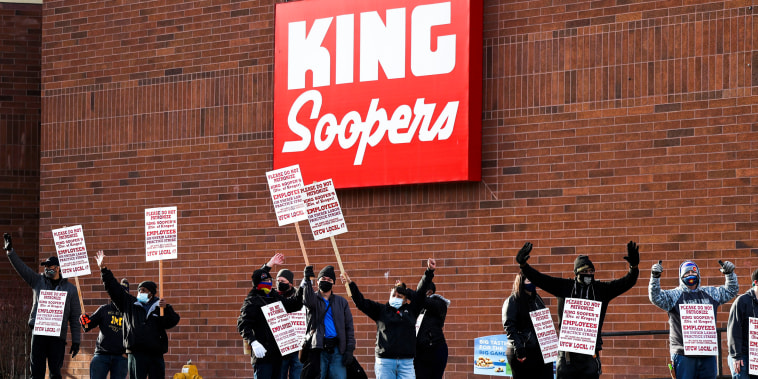 King Soopers workers