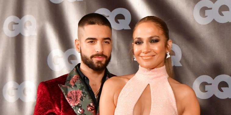 Maluma y Jennifer Lopez en Nueva York 2019