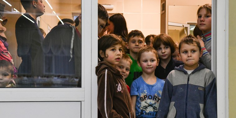 Refugee camp for east Ukraine evacuees in Russia's Rostov-on-Don Region