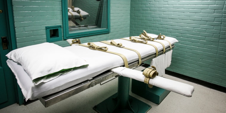 An execution chamber in Huntsville, Texas on May 27, 2008.