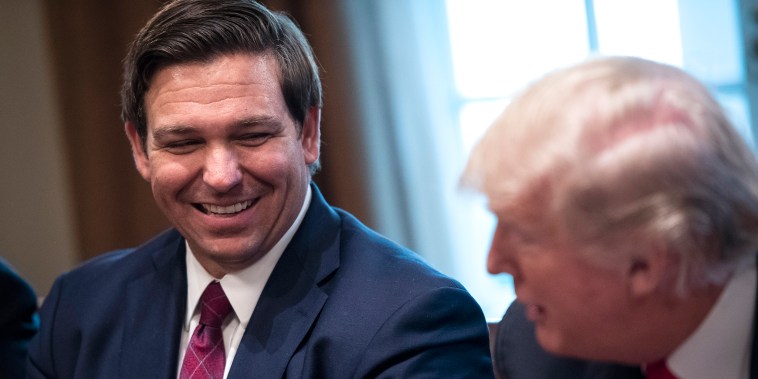 Image: Ron DeSantis, President Donald J. Trump