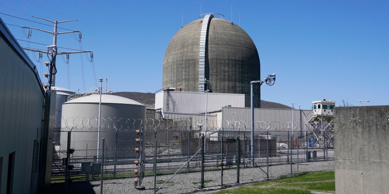 The Unit 2 reactor at Indian Point Energy Center