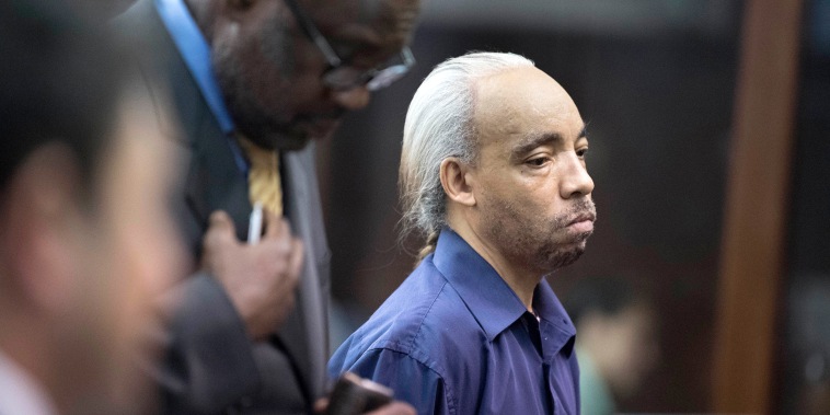 Rapper Kidd Creole, whose real name is Nathaniel Glover, is arraigned in N.Y., on Aug. 3, 2017.