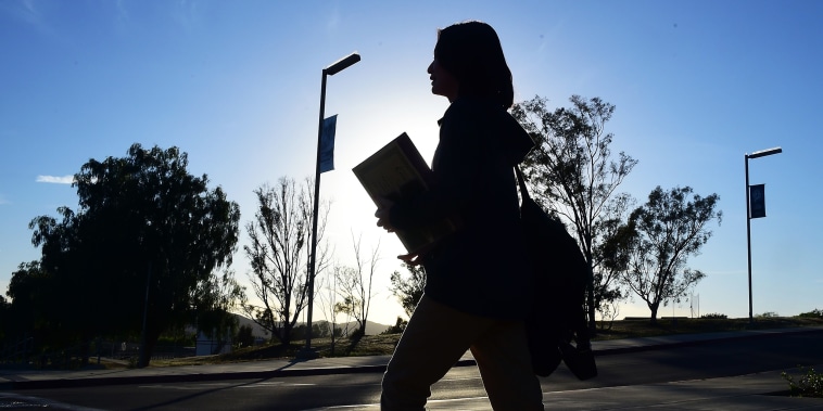 Image: Student silhouette