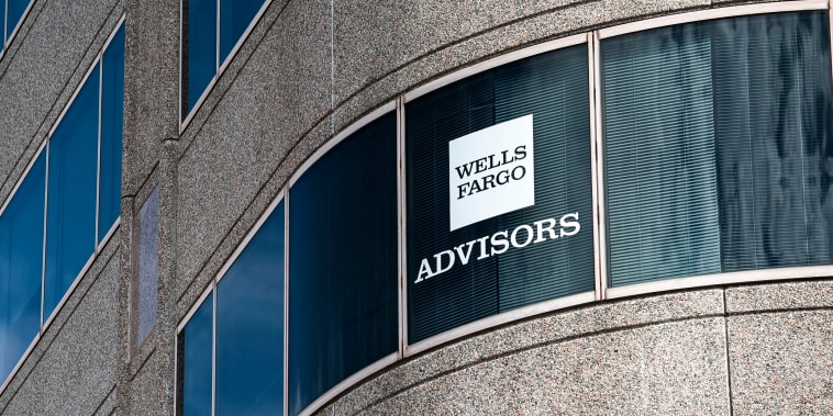 A Wells Fargo Advisors office building in Washington, D.C., on Oct. 1, 2020.