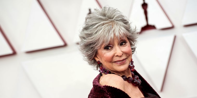 Rita Moreno attends the 93rd Annual Academy Awards on April 25, 2021, in Los Angeles.