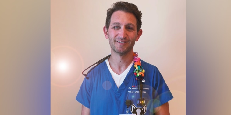 David Metzger, known as Nurse Papa, works at UCSF Children’s Hospital in San Francisco.