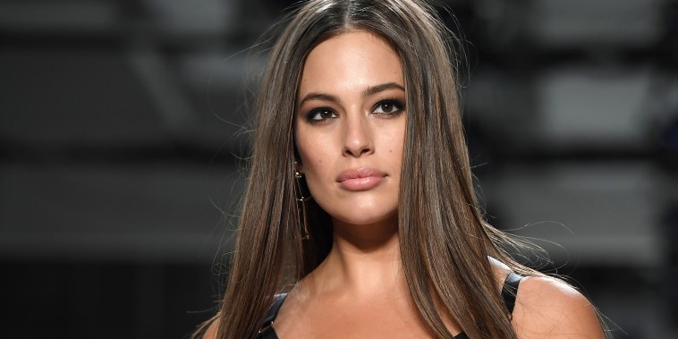 Model Ashley Graham walks the runway for Addition Elle on September 11, 2017 during the New York Fashion Week in New York City.