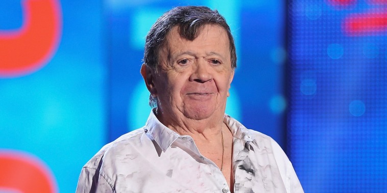 Xavier López "Chabelo" recibe el premio leyenda durante los Nickelodeon Kids' Choice Awards México 2016 en el Auditorio Nacional, en la Ciudad de México.