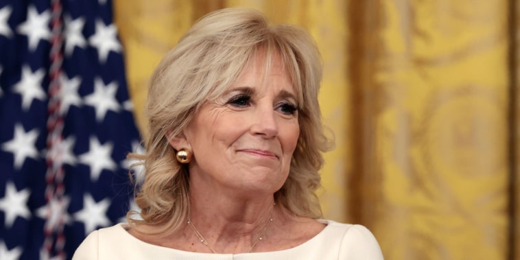 First lady Jill Biden says "we're here for you and you're not alone" in new PSA.