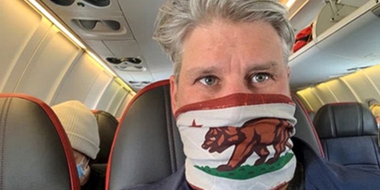 According to court documents, once on board American Airlines flight #2448 from DFW to Reno, Michael Lowe took a selfie that he sent to his girlfriend, on May 12, 2020.