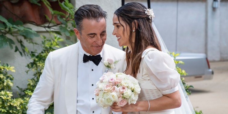 Image: Andy Garcia as Billy and Adria Arjona as Sophie in "Father of the Bride."