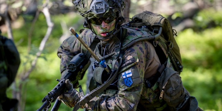 Image: Swedish And Finnish Amphibious Forces Take Part In NATO Military Drill ‚ÄúBaltops 22‚Äù In Stockholm Archipelago