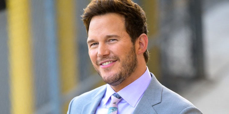 LOS ANGELES, CA - JUNE 06: Chris Pratt is seen at "Jimmy Kimmel Live" on June 06, 2022 in Los Angeles, California.  (Photo by RB/Bauer-Griffin/GC Images)