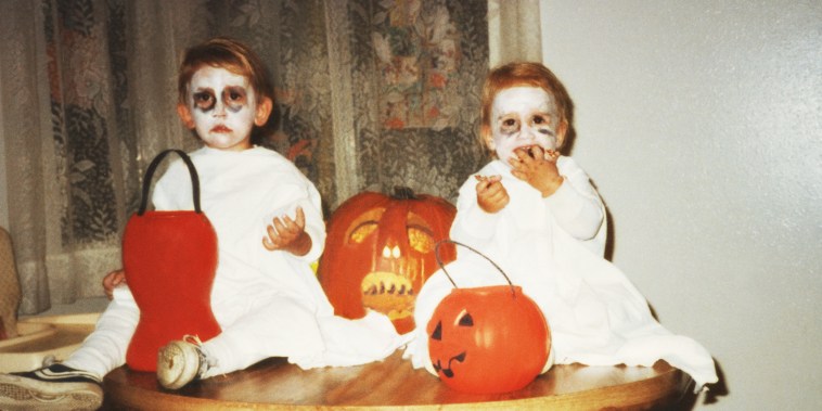 Two Little Halloween Ghosts