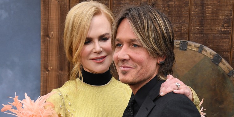 HOLLYWOOD, CALIFORNIA - APRIL 18: (L-R) Nicole Kidman and Keith Urban attend the Los Angeles Premiere Of "The Northman" at TCL Chinese Theatre on April 18, 2022 in Hollywood, California. (Photo by Jon Kopaloff/Getty Images)