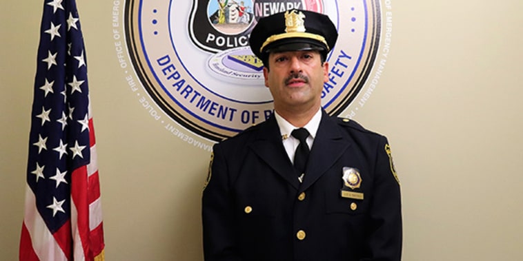 Lt. Luis Santiago of the Newark Police Dept.