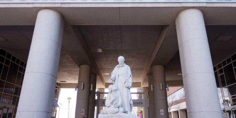 The Ascension St. Vincent's Riverside Hospital in Jacksonville, Fla.