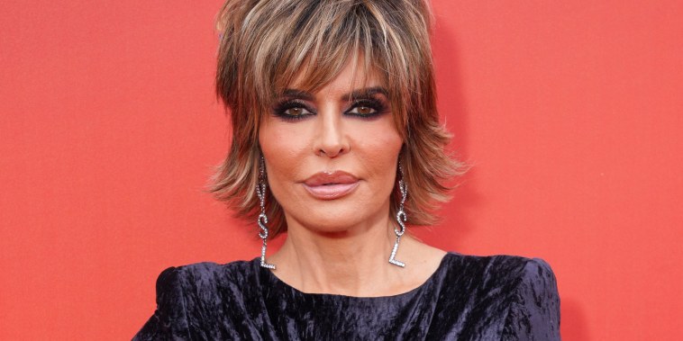 SANTA MONICA, CALIFORNIA: In this image released on June 5, Lisa Rinna attends the 2022 MTV Movie & TV Awards: UNSCRIPTED at Barker Hangar in Santa Monica, California and broadcast on June 5, 2022. (Photo by Presley Ann/Getty Images for MTV)