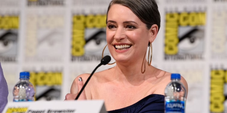 DUCKTALES - The cast and creative team of Disney Channel's "DuckTales" flocked to San Diego Comic-Con on Friday, July 19, 2019. (Todd Wawrychuk/Disney Channel via Getty Images) PAGET BREWSTER