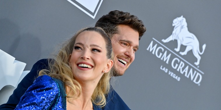 Image: Luisana Lopilato and Michael Bublé attend the 2022 Billboard Music Awards on May 15, 2022 in Las Vegas.