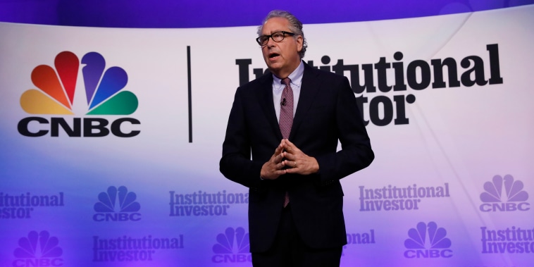 Image: Mark Hoffman at the CNBC Institutional Investor Delivering Alpha conference on July 18, 2018 in New York City.