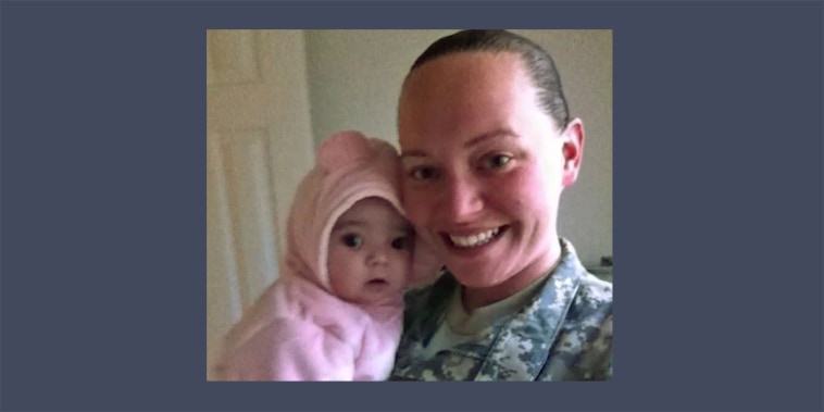 Amber Davila joined the Army in 2011.