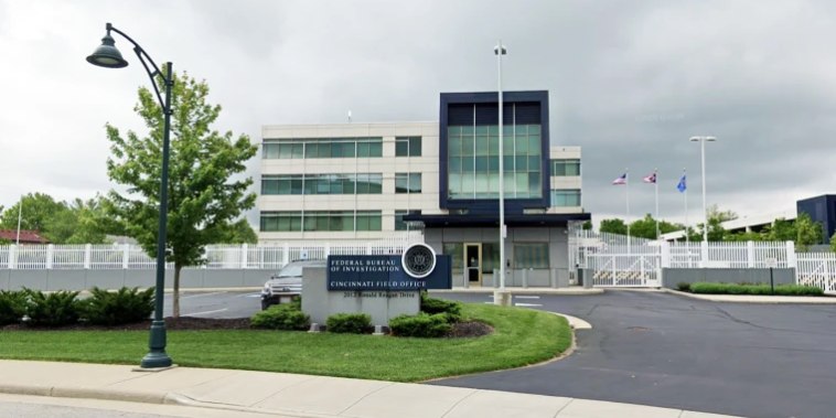 Las oficinas del FBI en Cincinnati, Ohio.