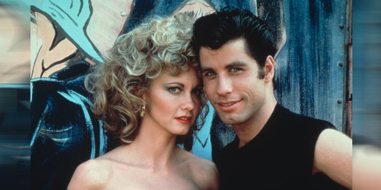 Olivia Newton-John y John Travolta en una escena de la película 'Grease'