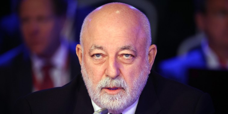 Image: Viktor Vekselberg in St. Petersburg, Russia, on June 4, 2021.