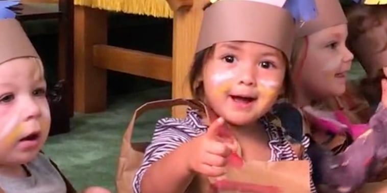 Amaris Traversy can't stop calling for her mom in a video captured when she was in preschool.