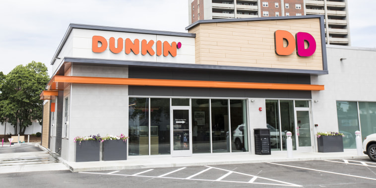 A Dunkin' location stands in Quincy, Massachusetts, U.S., on Wednesday, June 20, 2018. Dunkin' Brands Group Inc. is scheduled to release earnings figures on February 7. Photographer: Scott Eisen/Bloomberg via Getty Images