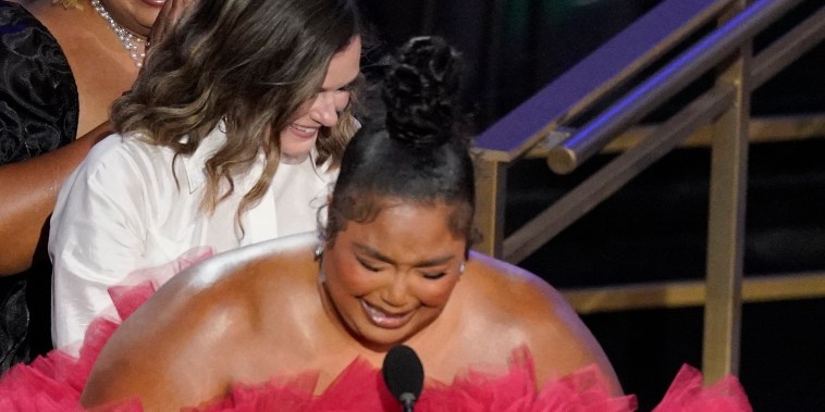 Lizzo accepts Emmy