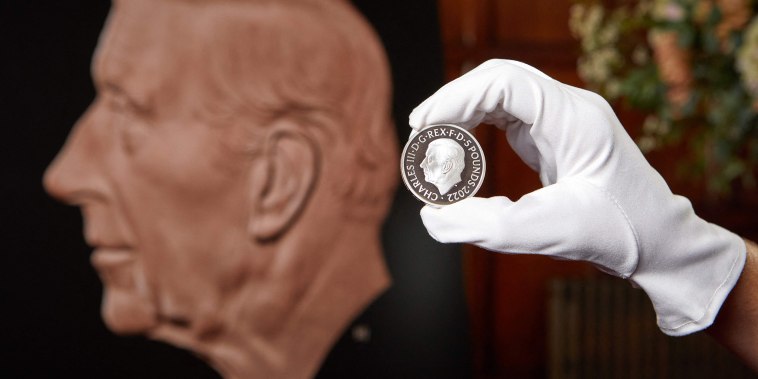 New King's portrait created by British sculptor Martin Jennings on a special £5 Crown, unveiled as the first official coin effigy of King Charles III. - The Royal Mint has depicted Britains Royal Family on coins for over 1,100 years, documenting each monarch since Alfred the Great.