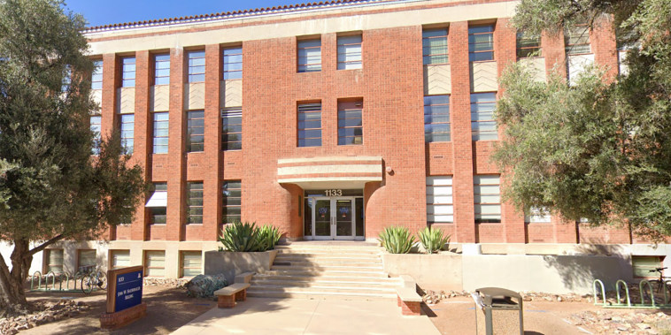 John W. Harshbarger building at the University of Arizona, Tucson.
