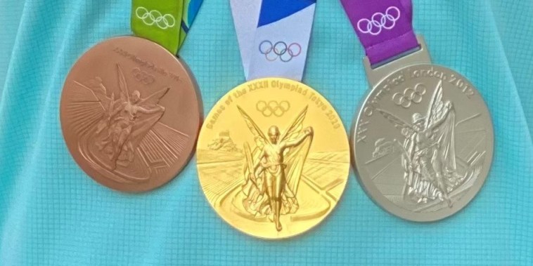 Three Olympic medals awarded to a U.S. women's volleyball athlete were stolen from a home in Laguna Hills, California, on Oct. 29, 2022.
