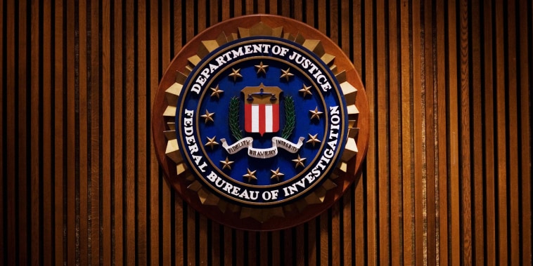 A crest of the Federal Bureau of Investigation 