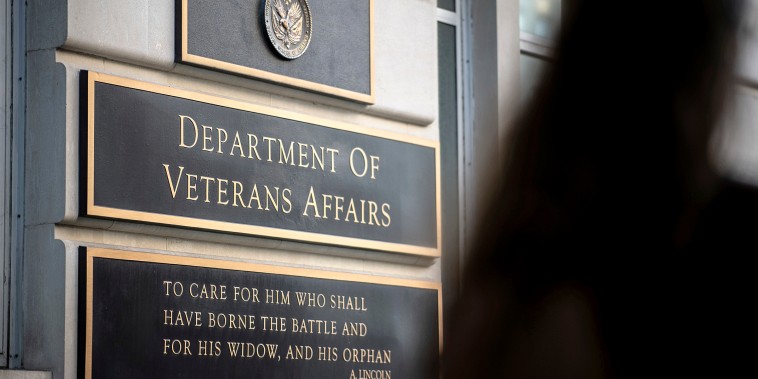 The Department of Veterans Affairs in Washington, D.C., on Aug. 14, 2019.