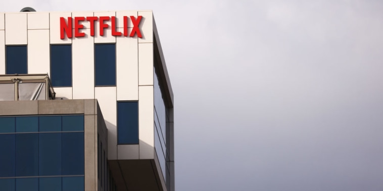 Sede de Netflix en Los Ángeles, California, el 7 de octubre de 2021.