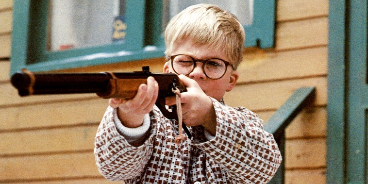 Peter Billingsley in a Christmas Story, 1983.