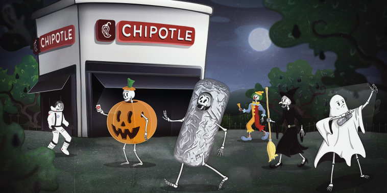 Chipotle’s longest-running tradition, Boorito, returned as an in-person event at U.S. restaurants on October 31.