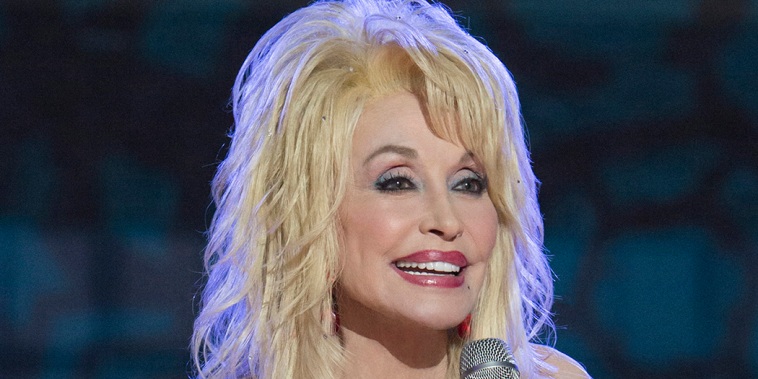 Dolly Parton rehearses for the 2016 Christmas in Rockefeller Center in 2016.