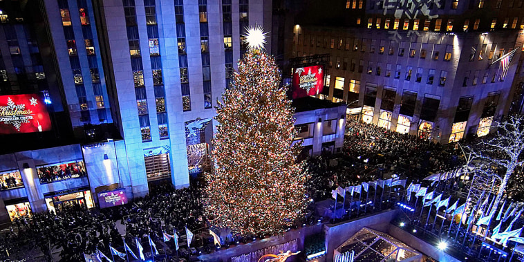Image: 86th Annual Rockefeller Center Christmas Tree Lighting Ceremony