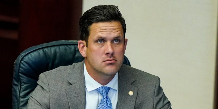 Florida Rep. Joe Harding during a legislative session in Tallahassee on March 7, 2022.