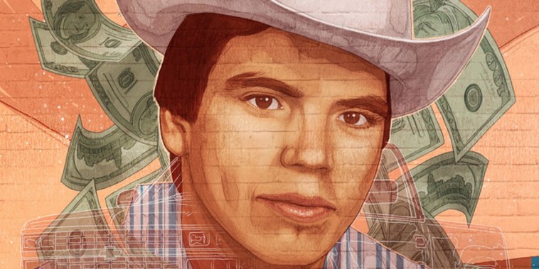 Ilustración del podcast Ídolo: The Ballad of Chalino Sánchez