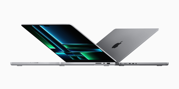 The new MacBook Pro with M2 Pro and M2 Max.