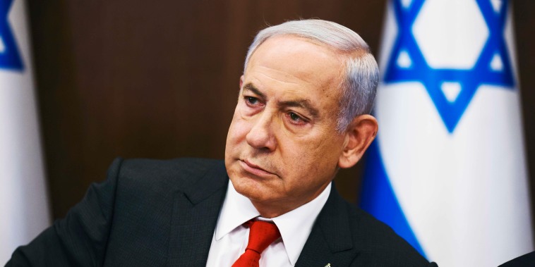 Israeli Prime Minister Benjamin Netanyahu in Jerusalem on Jan. 8, 2023. 